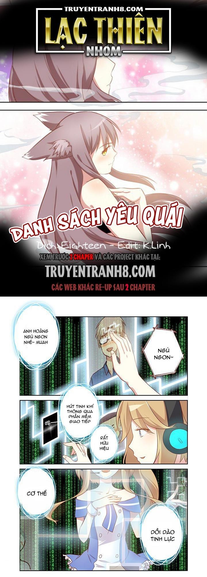 Danh Sách Yêu Quái Chapter 98 - Trang 2