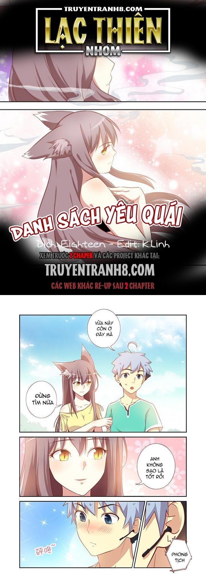 Danh Sách Yêu Quái Chapter 89 - Trang 2