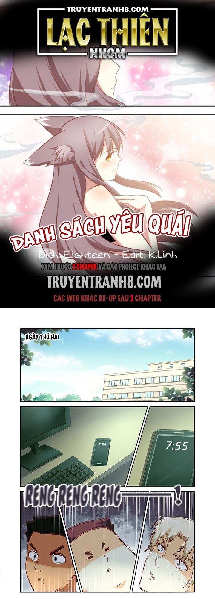 Danh Sách Yêu Quái Chapter 80 - Trang 2