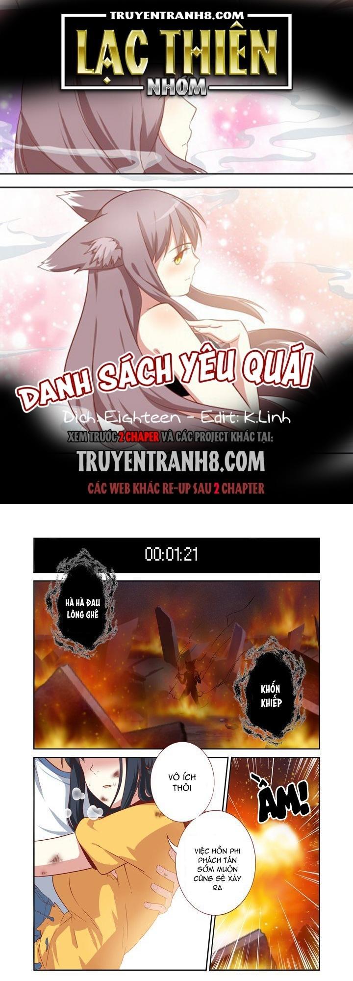 Danh Sách Yêu Quái Chapter 68 - Trang 2