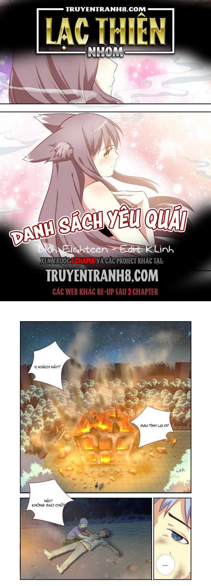 Danh Sách Yêu Quái Chapter 66 - Trang 2