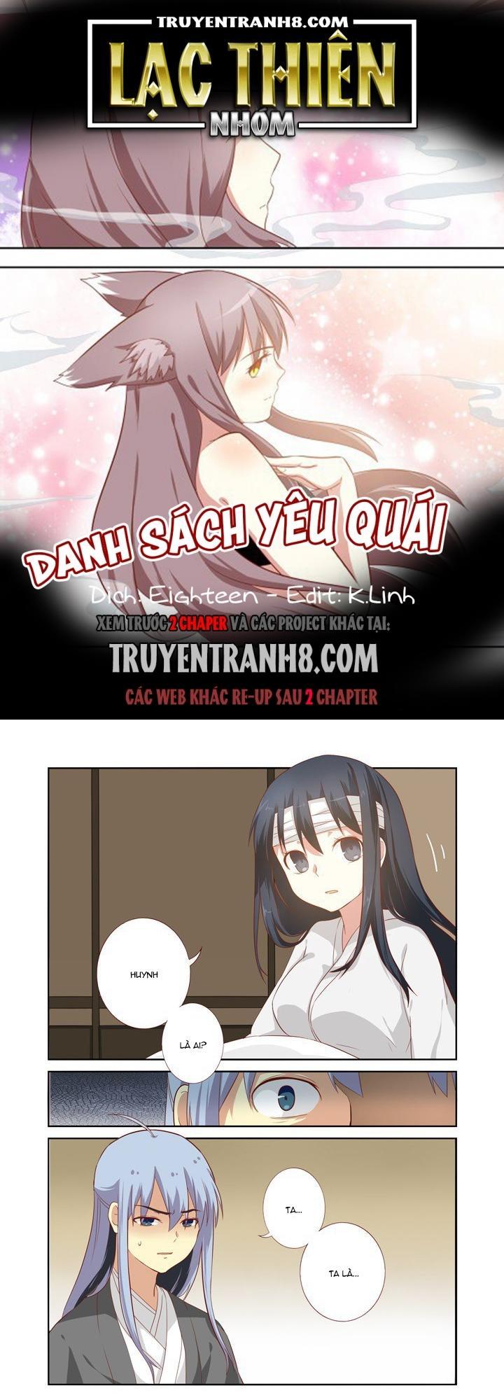 Danh Sách Yêu Quái Chapter 65 - Trang 2