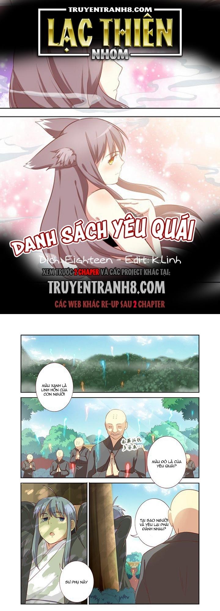 Danh Sách Yêu Quái Chapter 59 - Trang 2