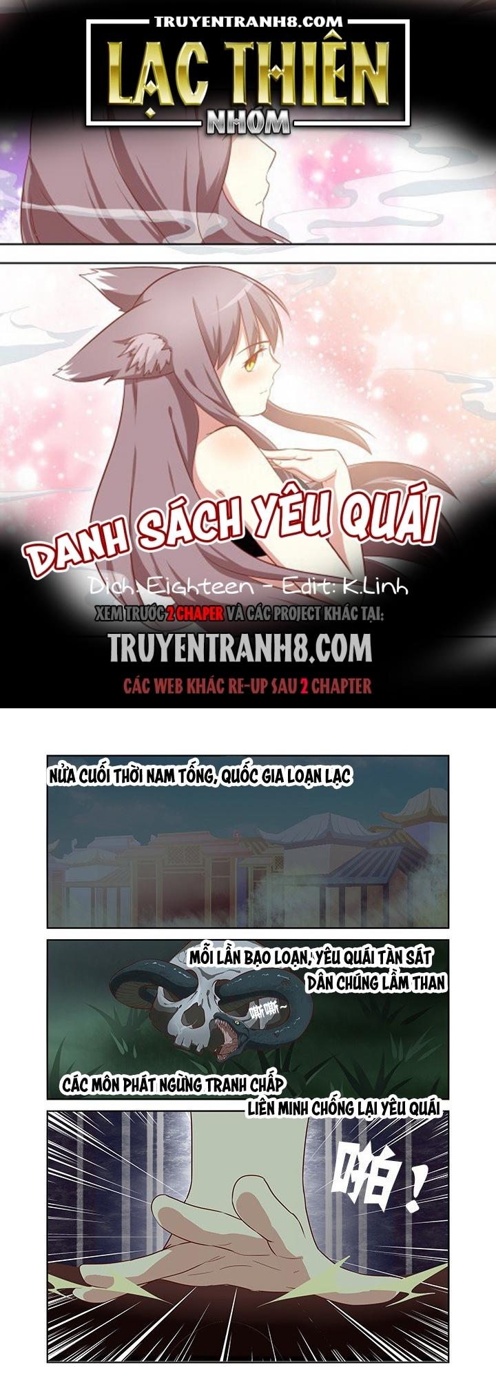 Danh Sách Yêu Quái Chapter 57 - Trang 2