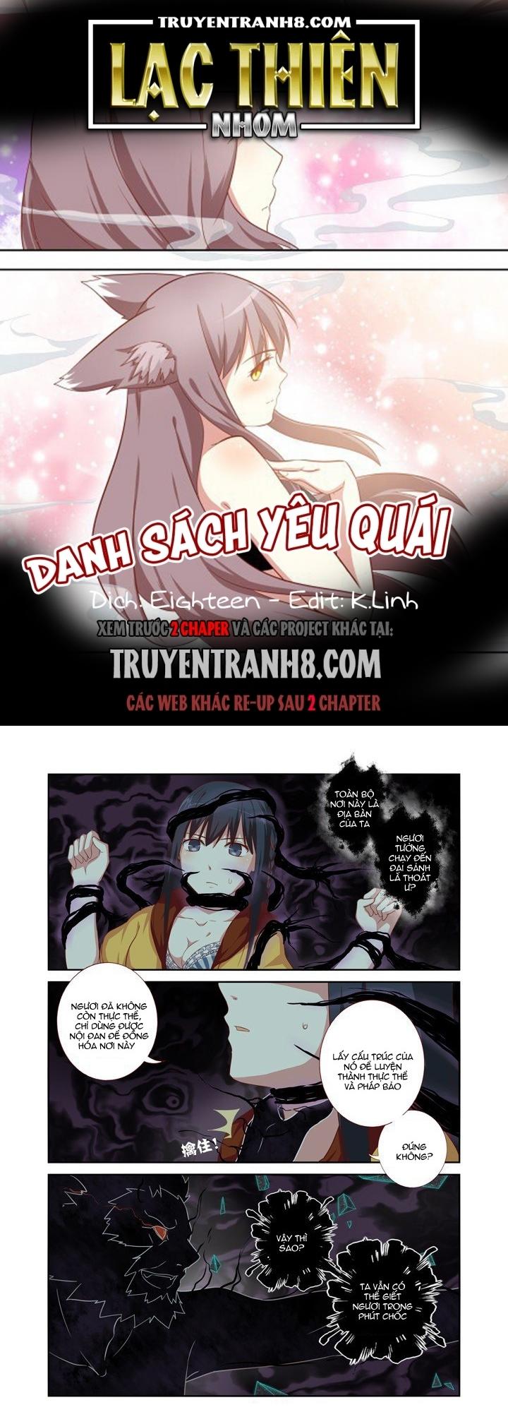 Danh Sách Yêu Quái Chapter 56 - Trang 2