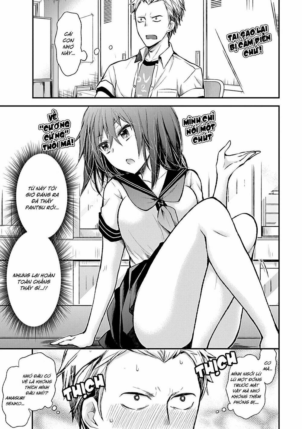 Henjo – Hen Na Joshi Kousei Amaguri Chiko Chapter 75 - Trang 2