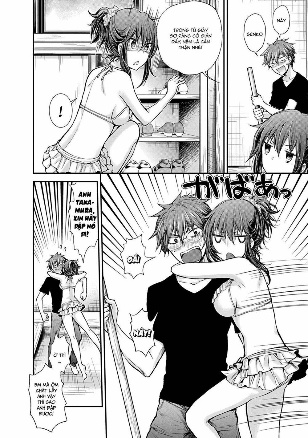 Henjo – Hen Na Joshi Kousei Amaguri Chiko Chapter 55 - Trang 2