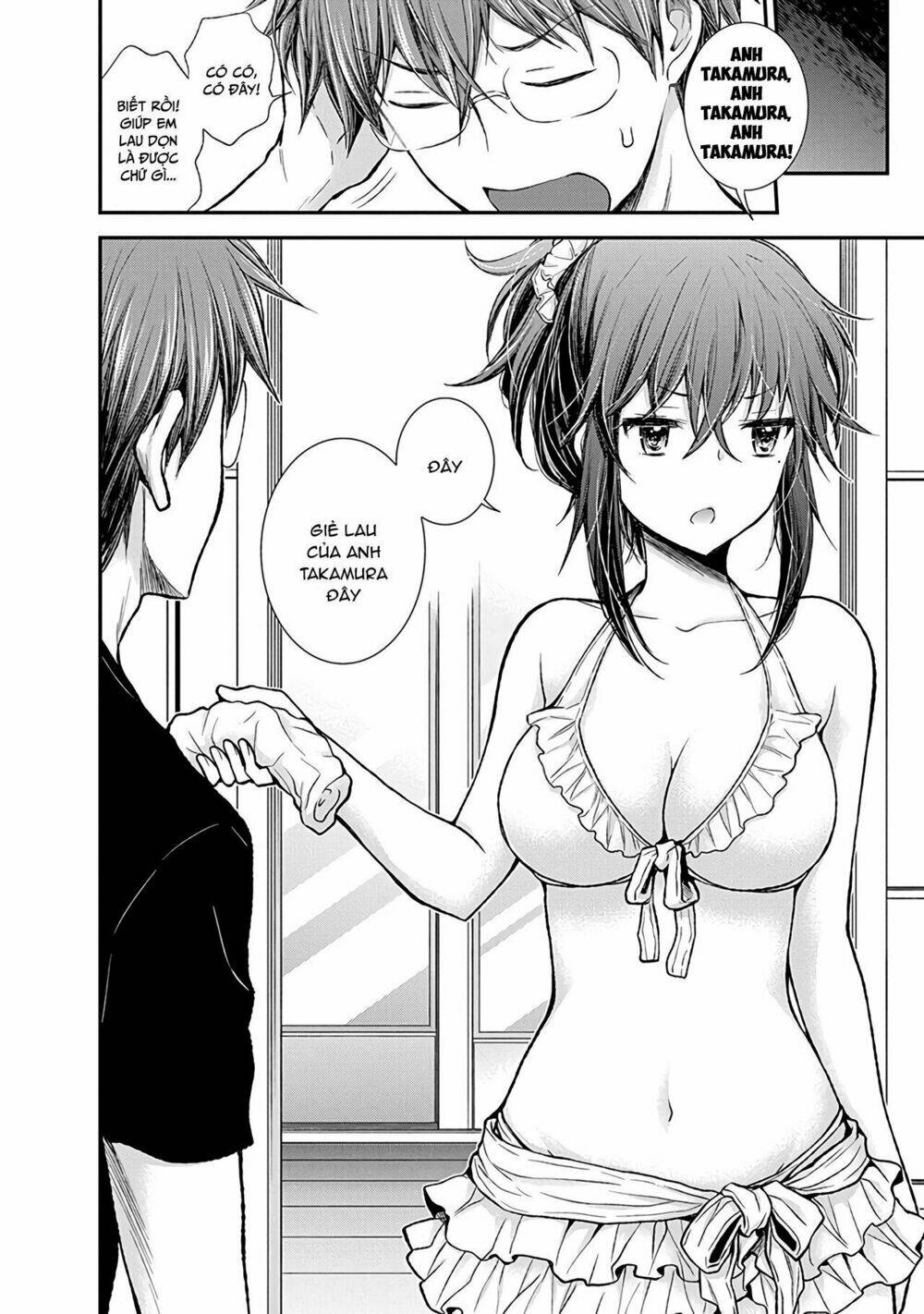 Henjo – Hen Na Joshi Kousei Amaguri Chiko Chapter 55 - Trang 2