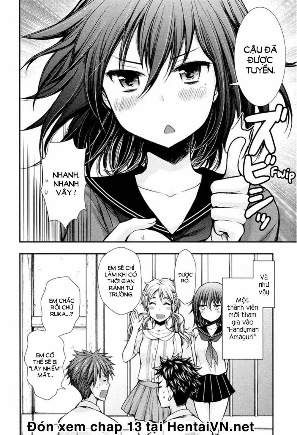 Henjo – Hen Na Joshi Kousei Amaguri Chiko Chapter 12 - Trang 2