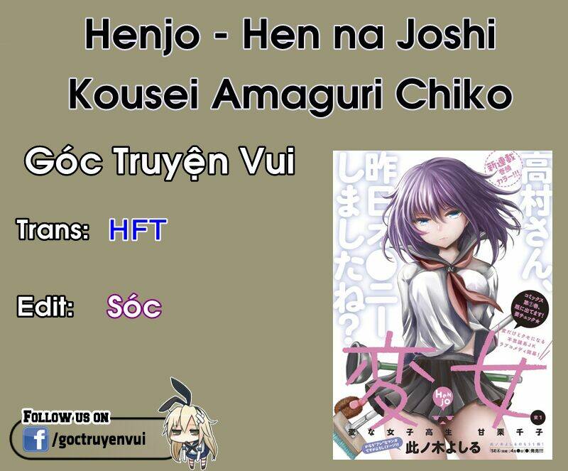 Henjo – Hen Na Joshi Kousei Amaguri Chiko Chapter 7 - Trang 2