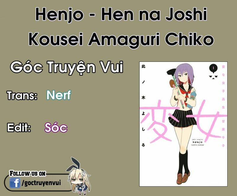 Henjo – Hen Na Joshi Kousei Amaguri Chiko Chapter 1 - Trang 2