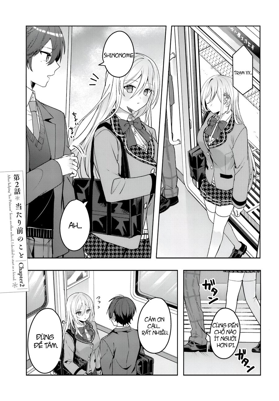 Takou No Koori Hime Wo Tasuketara, Otomodachi Kara Hajimeru Koto Ni Narimashita Chapter 2 - Trang 2