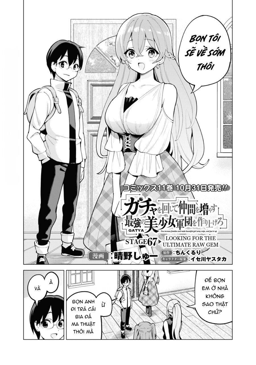 Gacha Wo Mawashite Nakama Wo Fuyasu Saikyou No Bishoujo Gundan Wo Tsukuriagero Chapter 67 - Trang 2