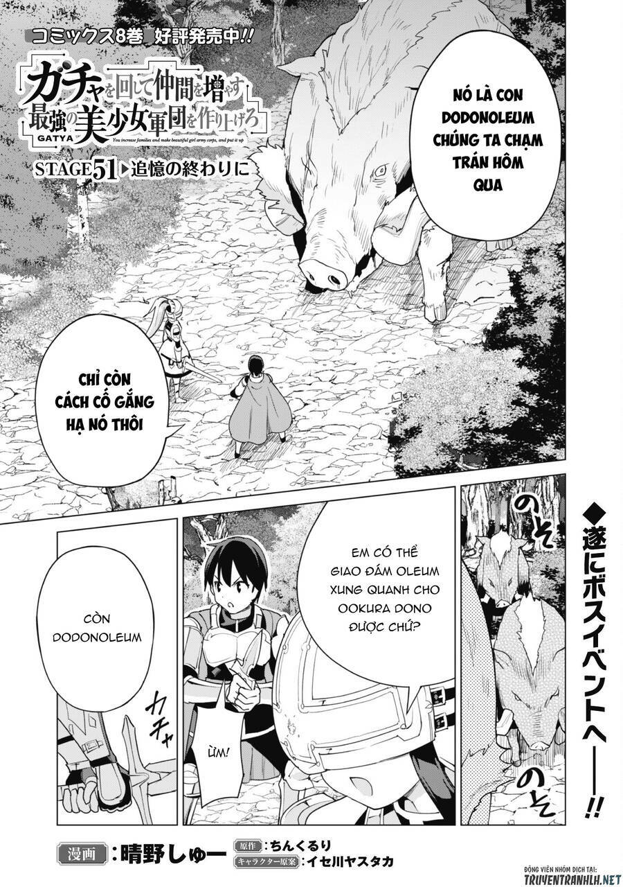 Gacha Wo Mawashite Nakama Wo Fuyasu Saikyou No Bishoujo Gundan Wo Tsukuriagero Chapter 51 - Trang 2