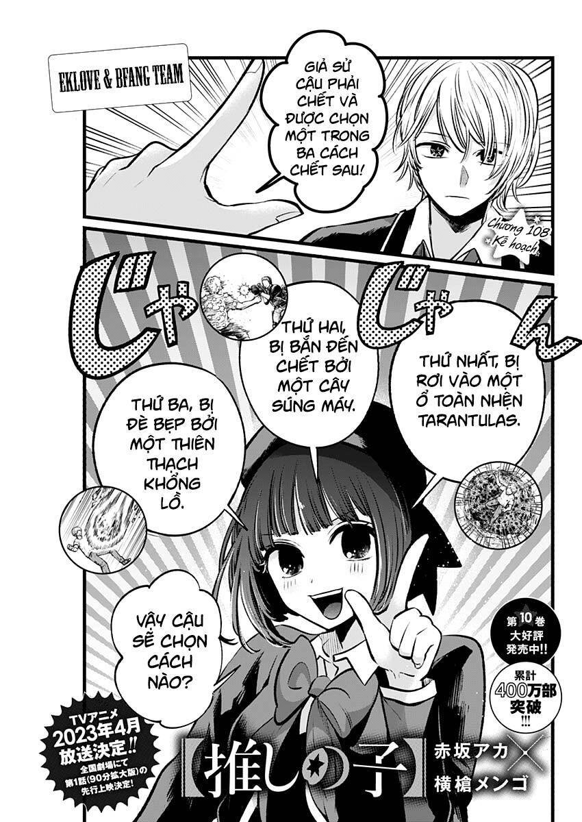 Oshi No Ko Chapter 108 - Trang 2