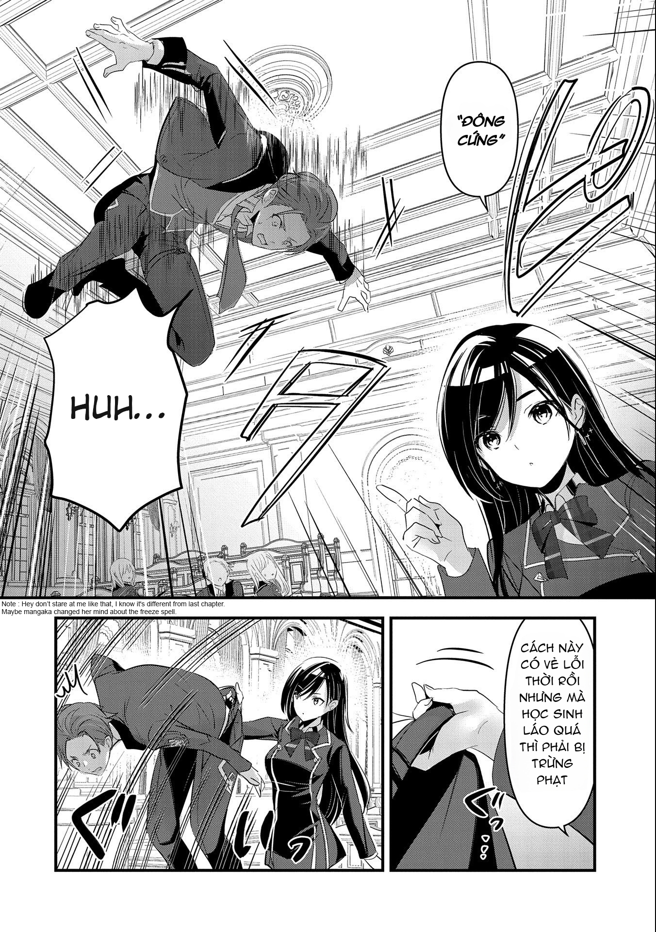 Isekai Teni Shite Kyoushi Ni Natta Ga, Majo To Osorerareteiru Ken ~Aoi-Sensei No Gakuen Funtou Nisshi~ Chapter 4 - Trang 2