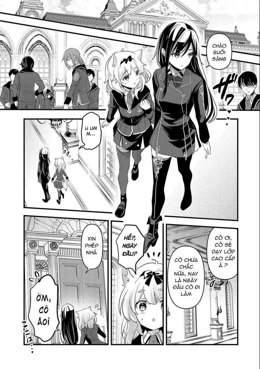 Isekai Teni Shite Kyoushi Ni Natta Ga, Majo To Osorerareteiru Ken ~Aoi-Sensei No Gakuen Funtou Nisshi~ Chapter 3 - Trang 2