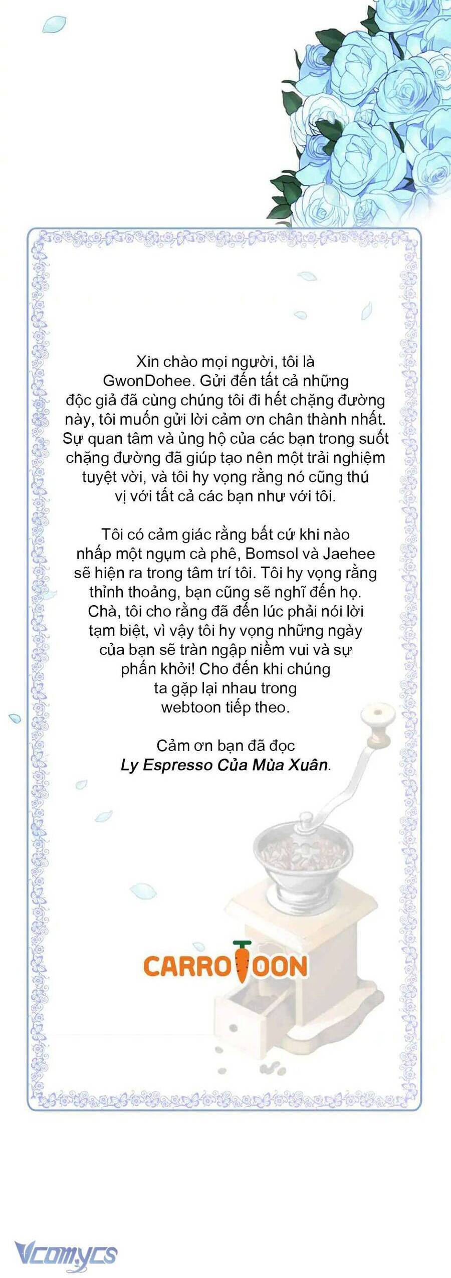 Ly Espresso Của Mùa Xuân Chapter 62 - Trang 2