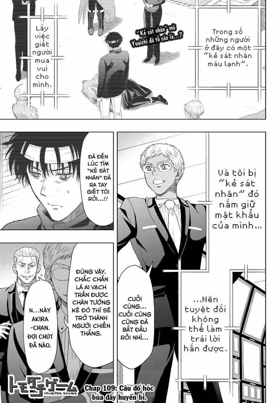 Tomodachi Game Chapter 109 - Trang 2