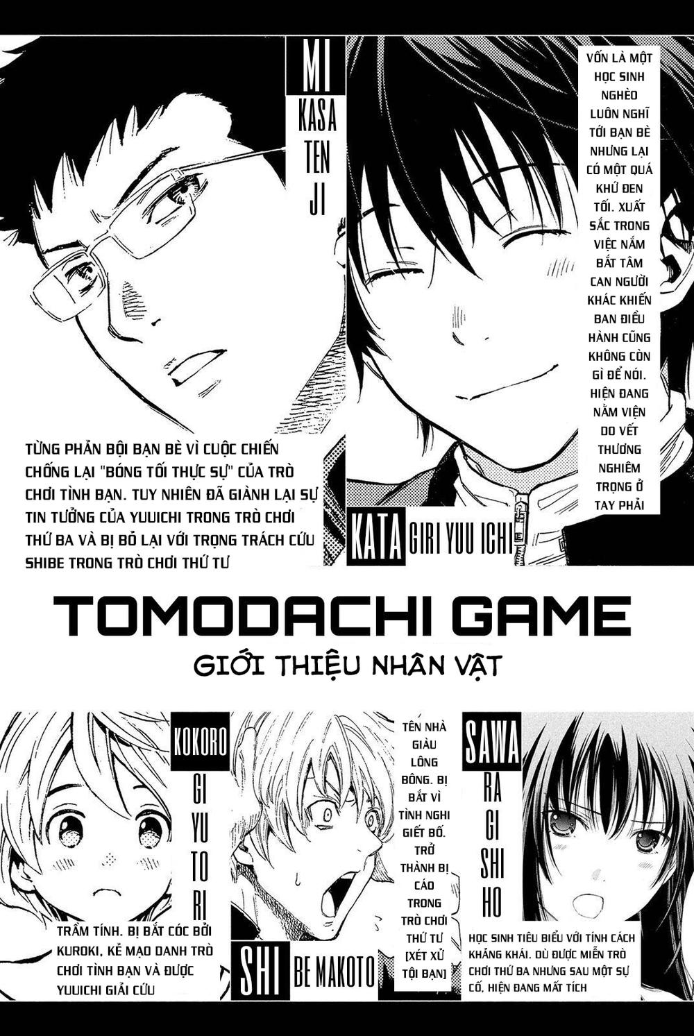 Tomodachi Game Chapter 28 - Trang 2