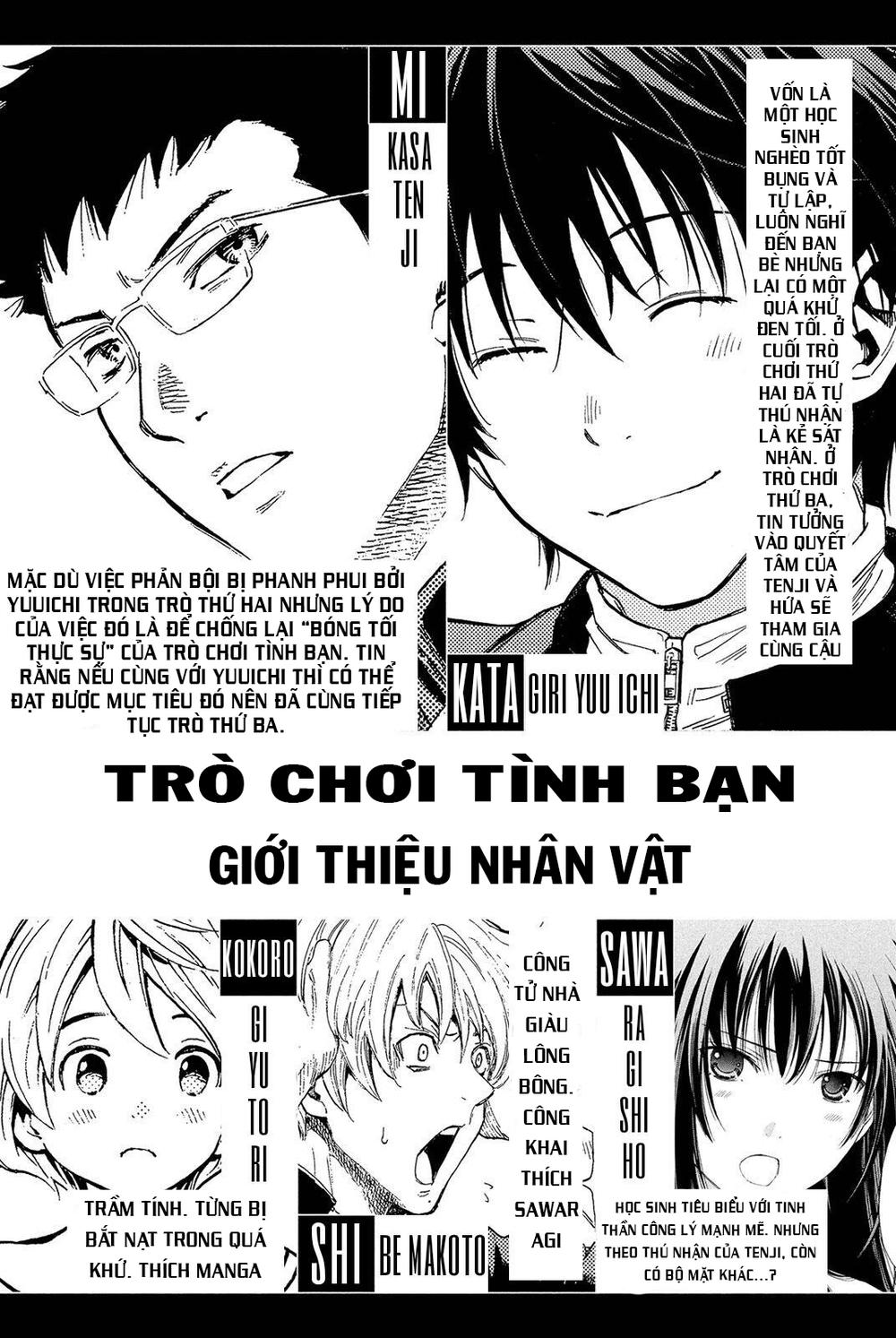 Tomodachi Game Chapter 18 - Trang 2