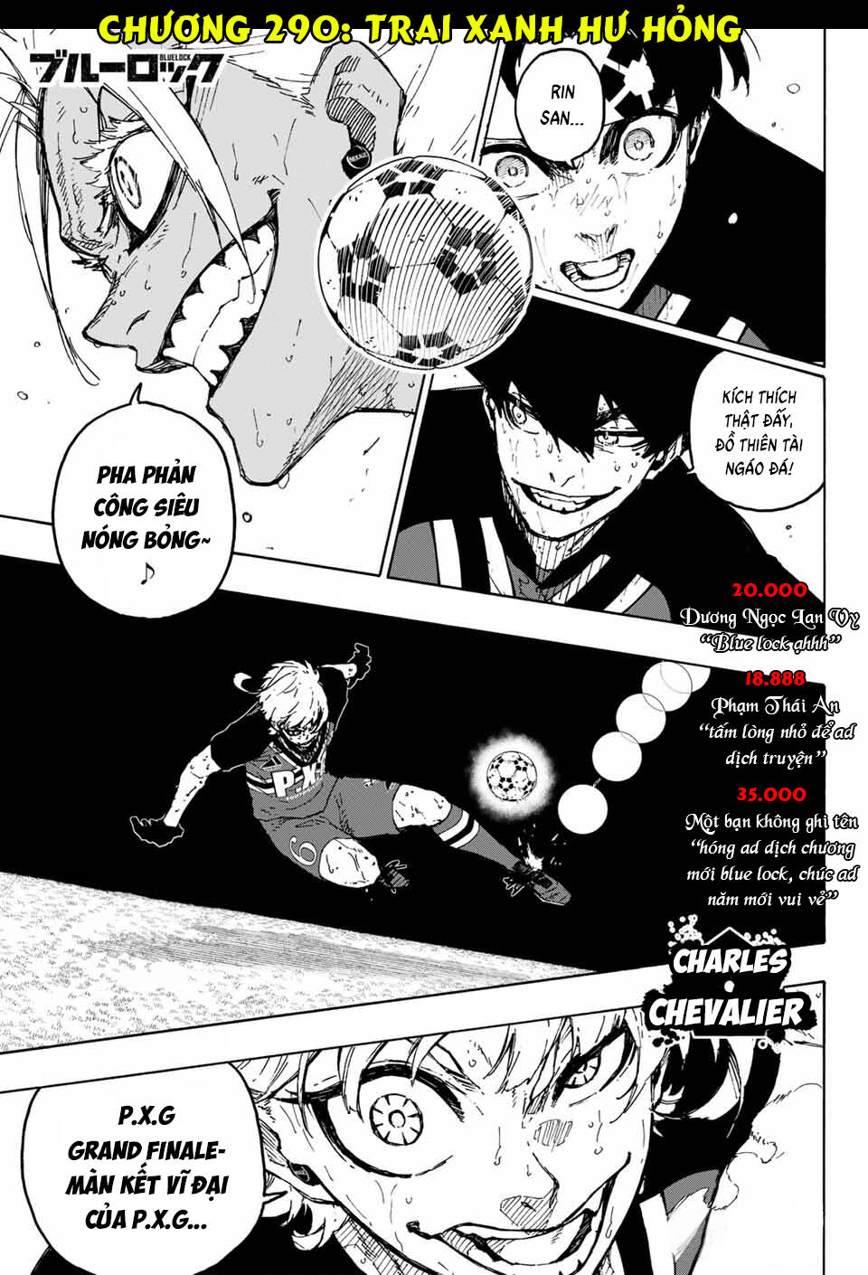 Blue Lock Chapter 290 - Trang 2