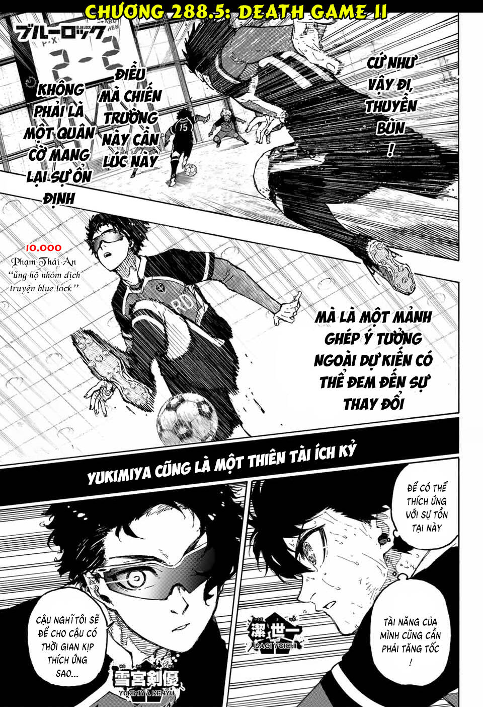 Blue Lock Chapter 288.5 - Trang 2