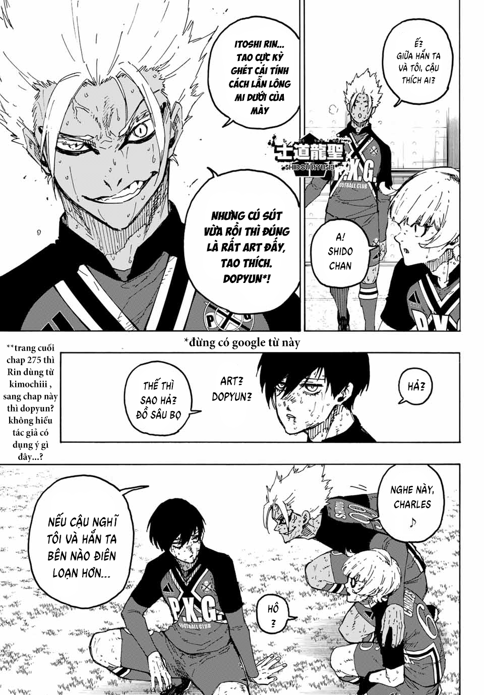 Blue Lock Chapter 276 - Trang 2