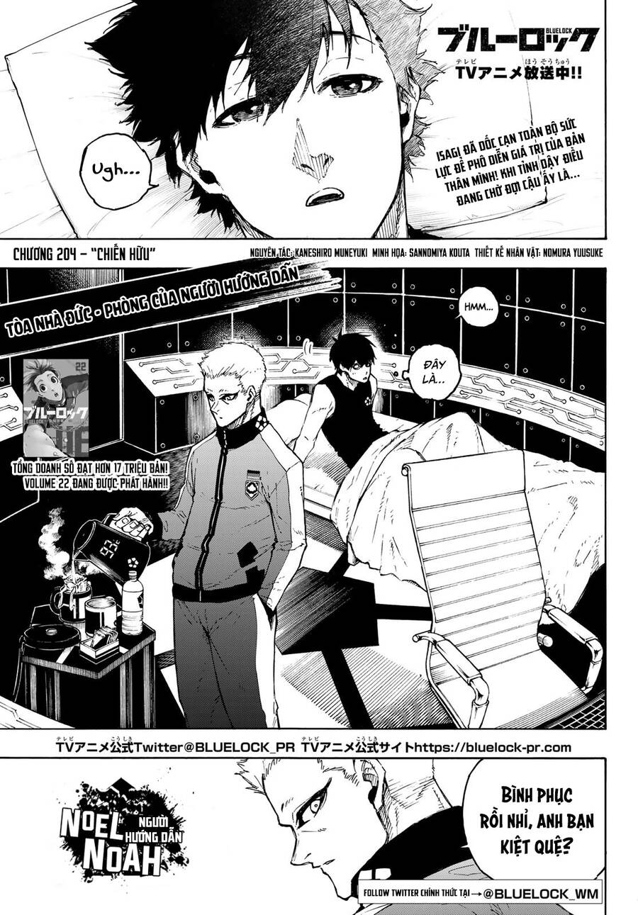 Blue Lock Chapter 204 - Trang 2