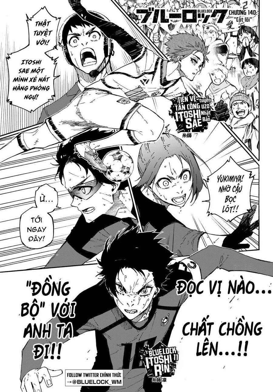 Blue Lock Chapter 140 - Trang 2