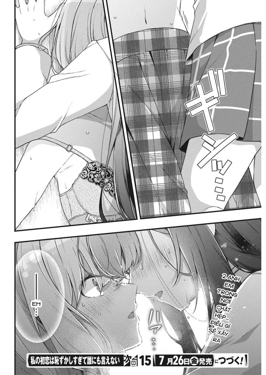 Watashi No Hatsukoi Wa Hazukashisugite Dare Ni Mo Ienai Chapter 6 - Trang 2