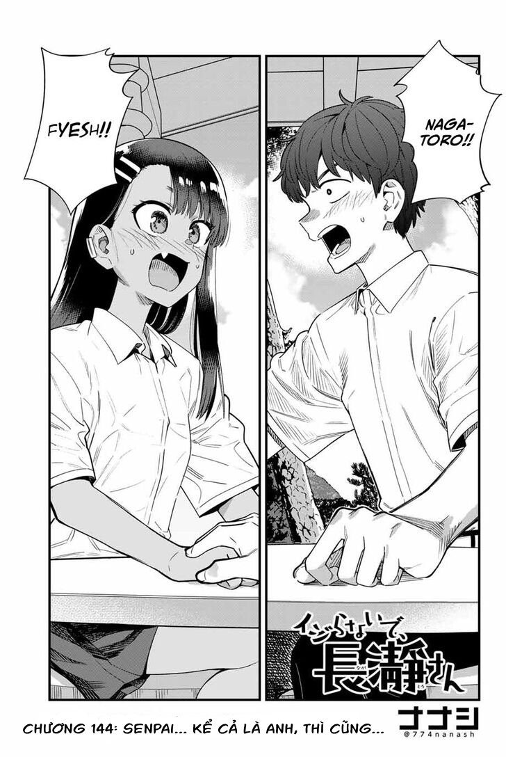 Đừng Chọc Anh Nữa Mà, Nagatoro-San Chapter 144 - Trang 2