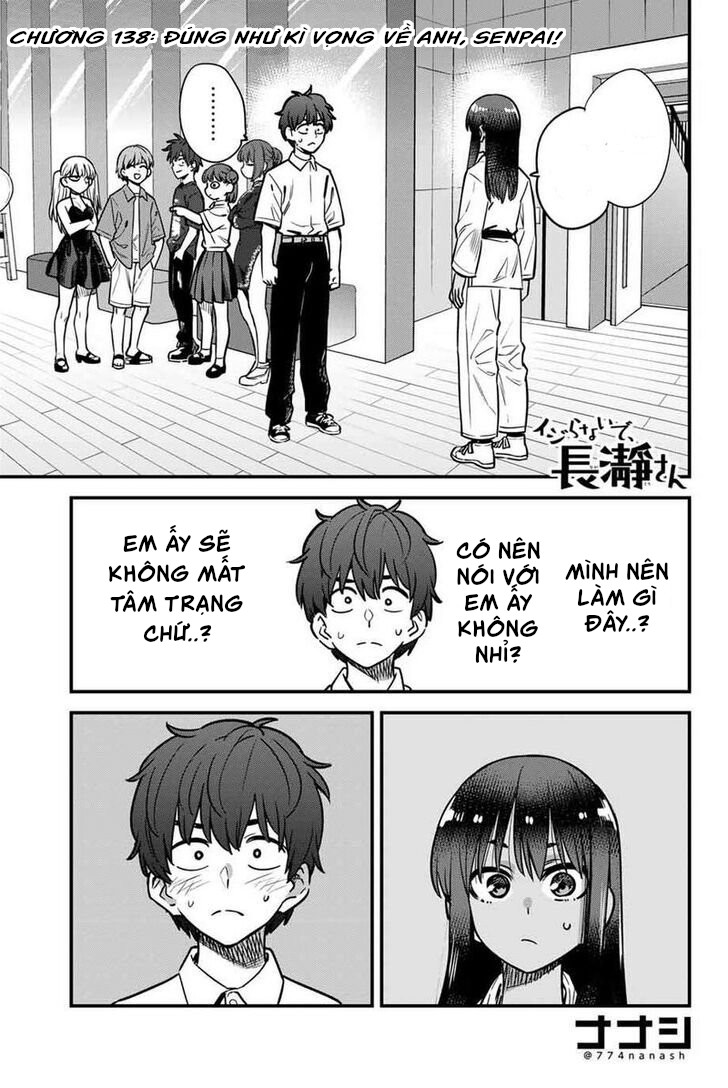 Đừng Chọc Anh Nữa Mà, Nagatoro-San Chapter 138 - Trang 2