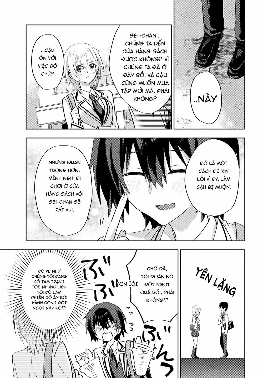 Since I’Ve Entered The World Of Romantic Comedy Manga, I’Ll Do My Best To Make The Losing Heroine Happy. Chapter 4.2 - Trang 2