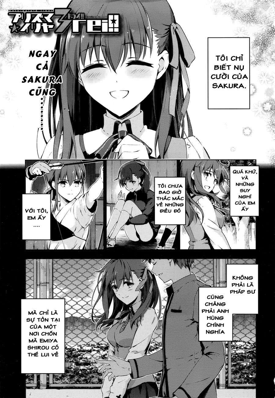 Fate/Kaleid Liner Prisma☆Illya 3Rei!! Chapter 34 - Trang 2