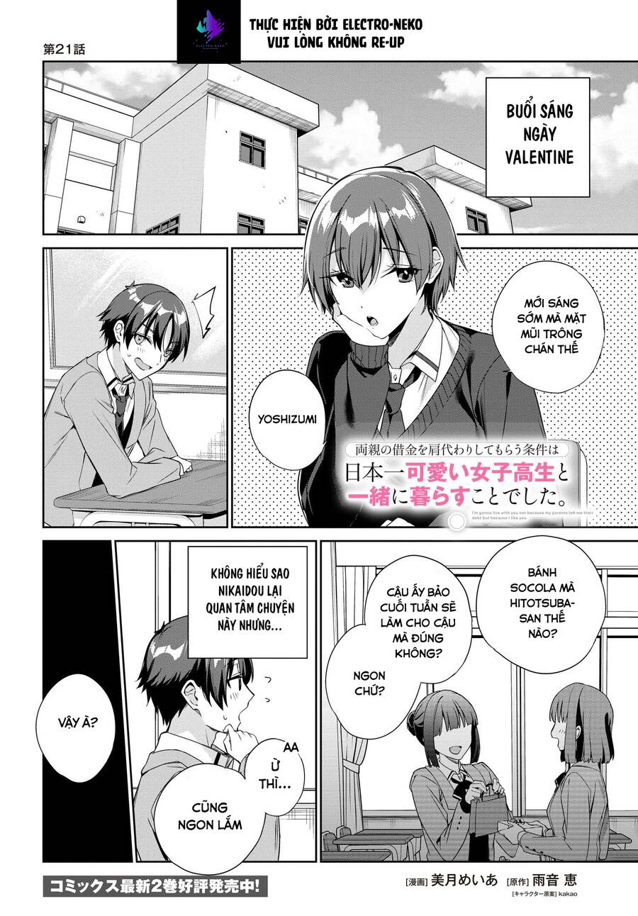 Ryoushin No Shakkin Wo Katagawari Shite Morau Jouken Wa Nihon Ichi Kawaii Joshikousei To Issho Ni Kurasu Koto Deshita Chapter 21 - Trang 2