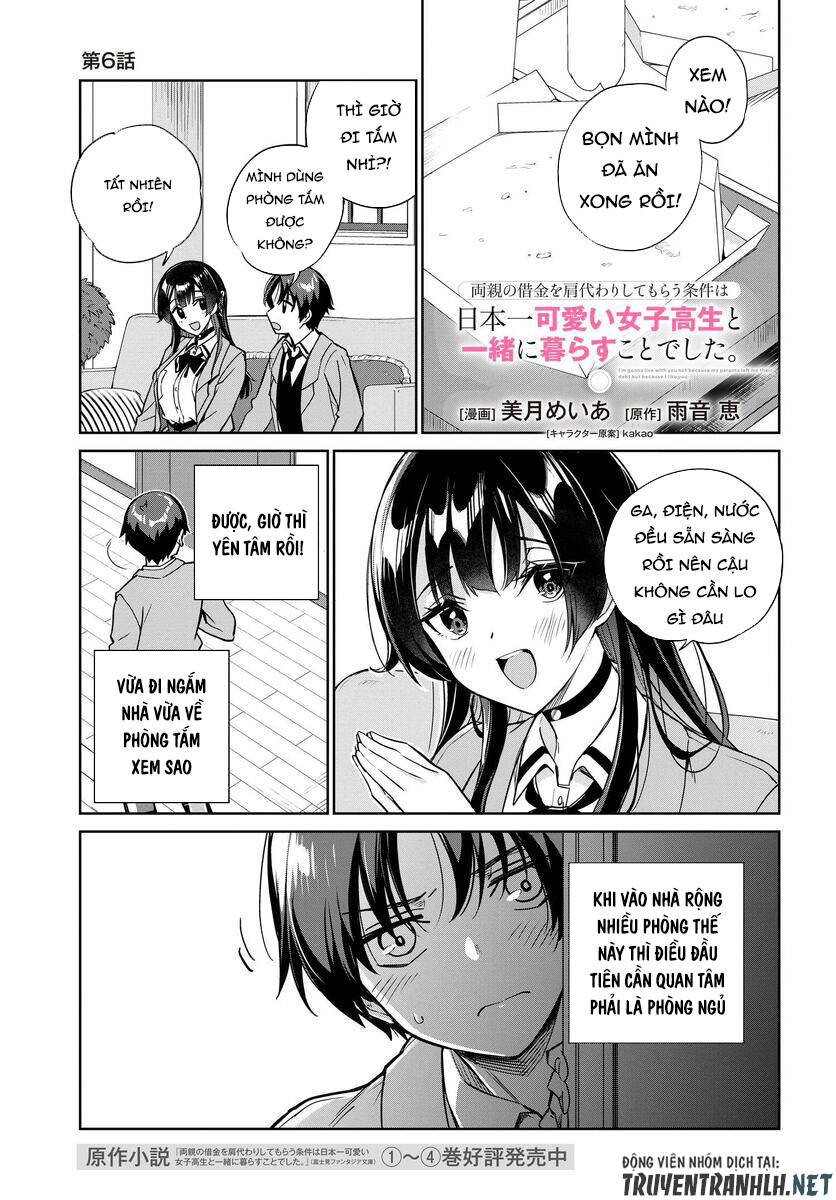 Ryoushin No Shakkin Wo Katagawari Shite Morau Jouken Wa Nihon Ichi Kawaii Joshikousei To Issho Ni Kurasu Koto Deshita Chapter 6 - Trang 2