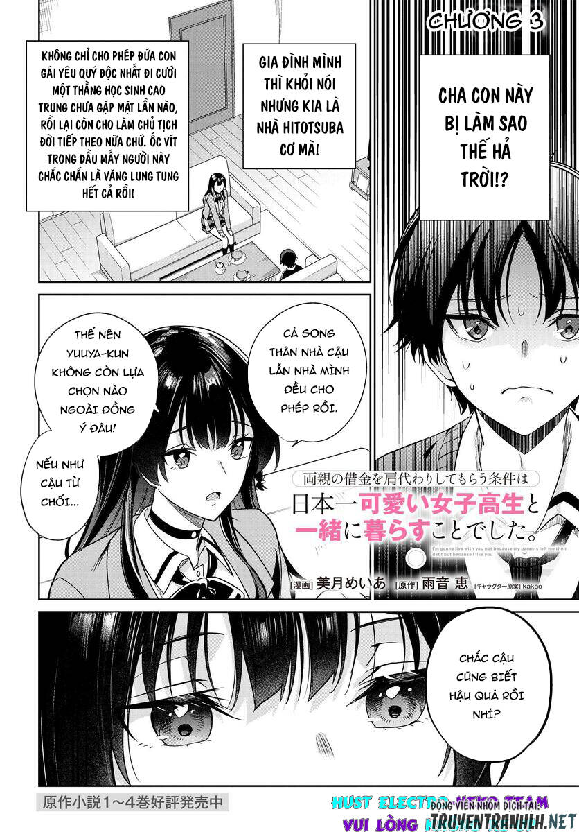 Ryoushin No Shakkin Wo Katagawari Shite Morau Jouken Wa Nihon Ichi Kawaii Joshikousei To Issho Ni Kurasu Koto Deshita Chapter 3 - Trang 2