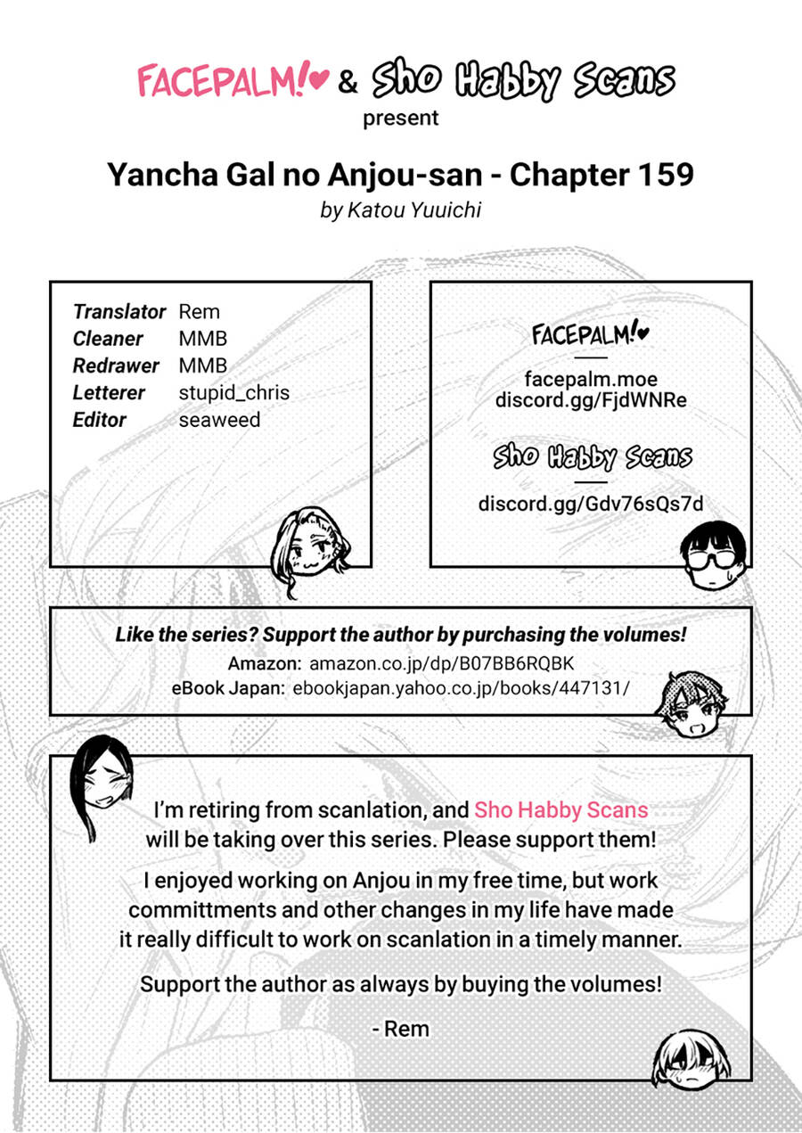 Yancha Gal No Anjou-San Chapter 159 - Trang 2