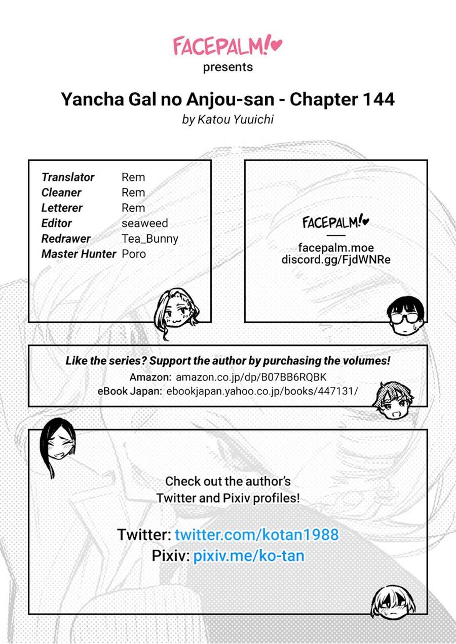 Yancha Gal No Anjou-San Chapter 144 - Trang 2