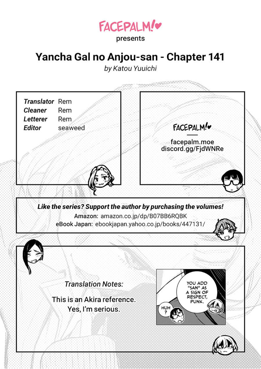 Yancha Gal No Anjou-San Chapter 141 - Trang 2