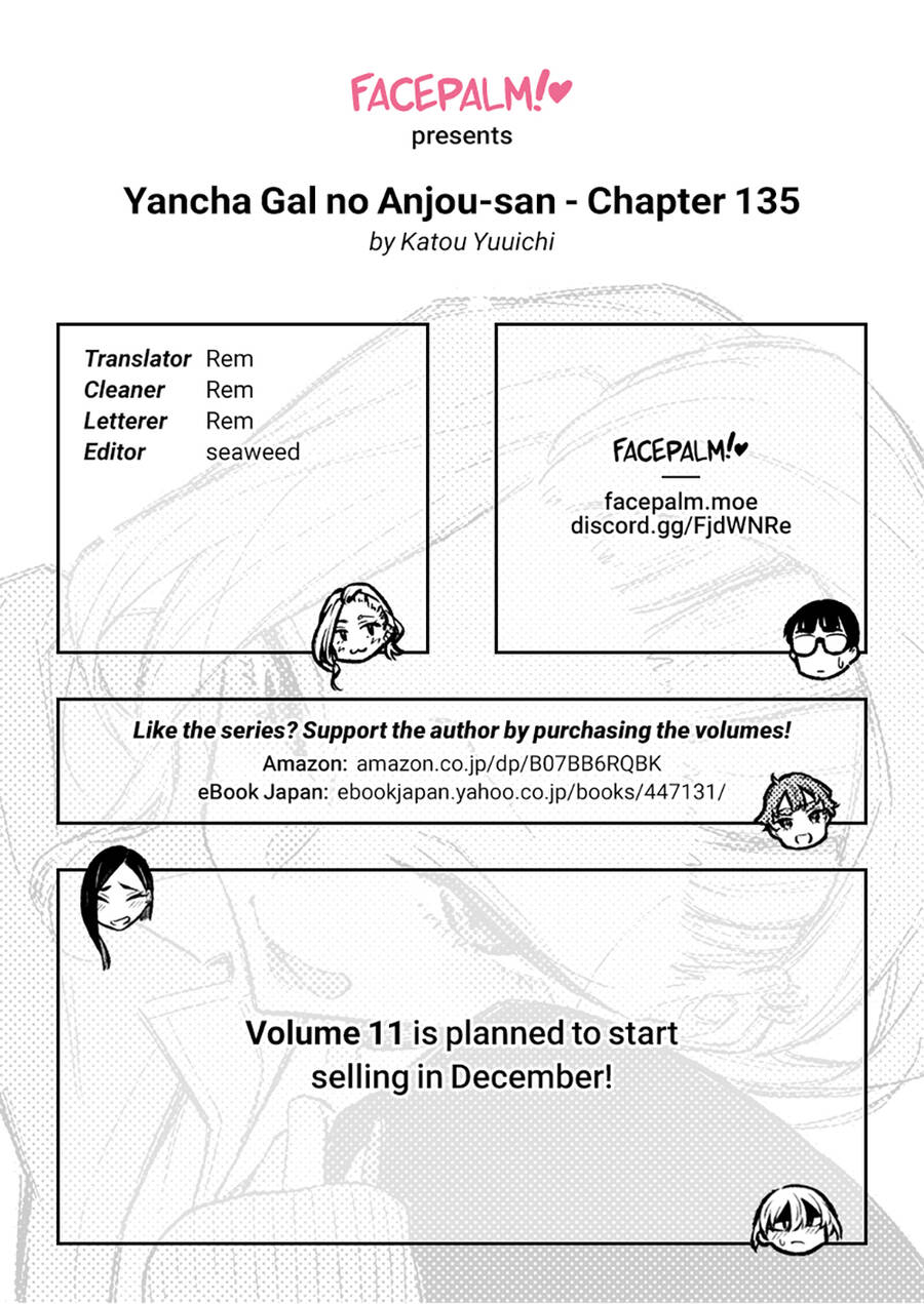 Yancha Gal No Anjou-San Chapter 135 - Trang 2