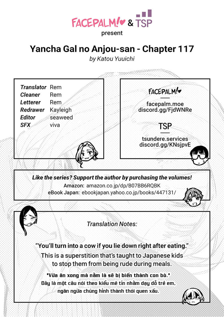 Yancha Gal No Anjou-San Chapter 117 - Trang 2