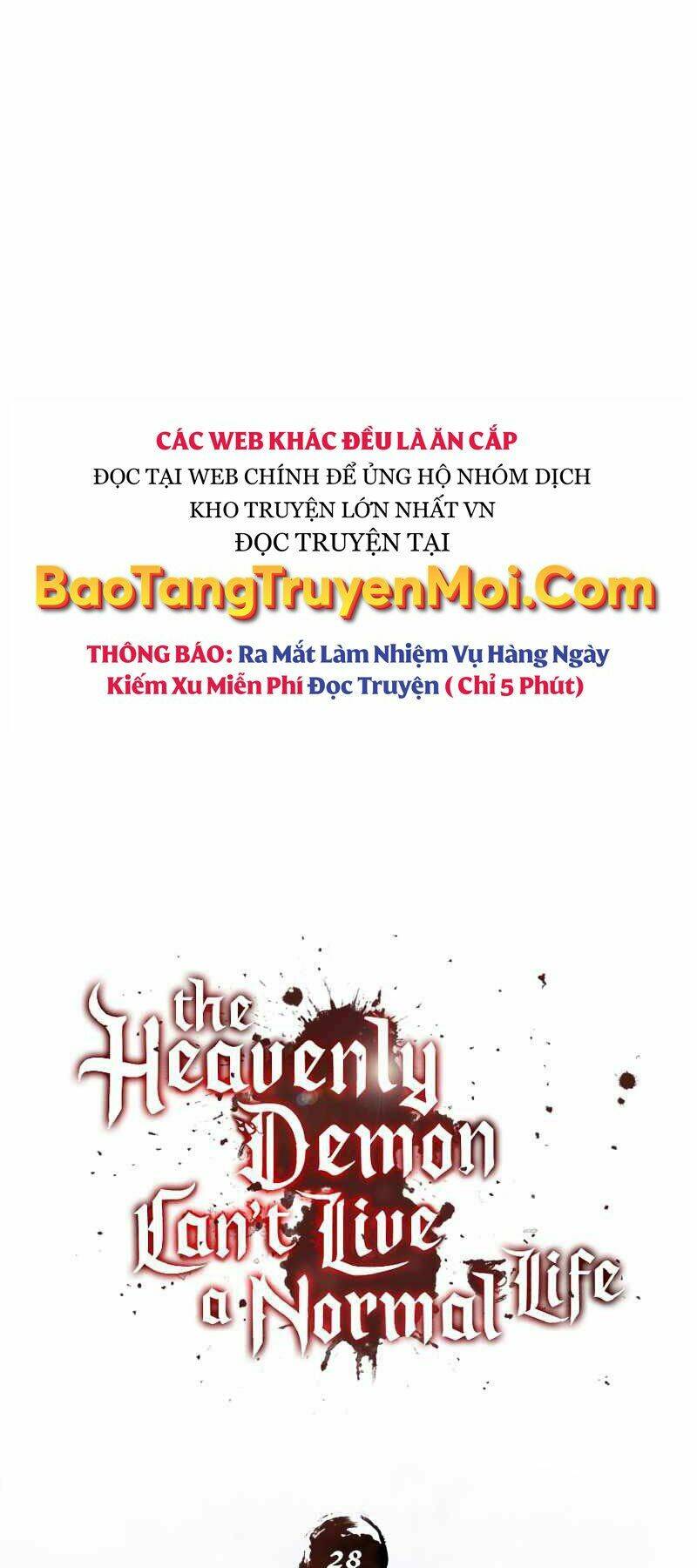 Thiên Quỷ Chẳng Sống Nổi Cuộc Đời Bình Thường Chapter 28 - Trang 2