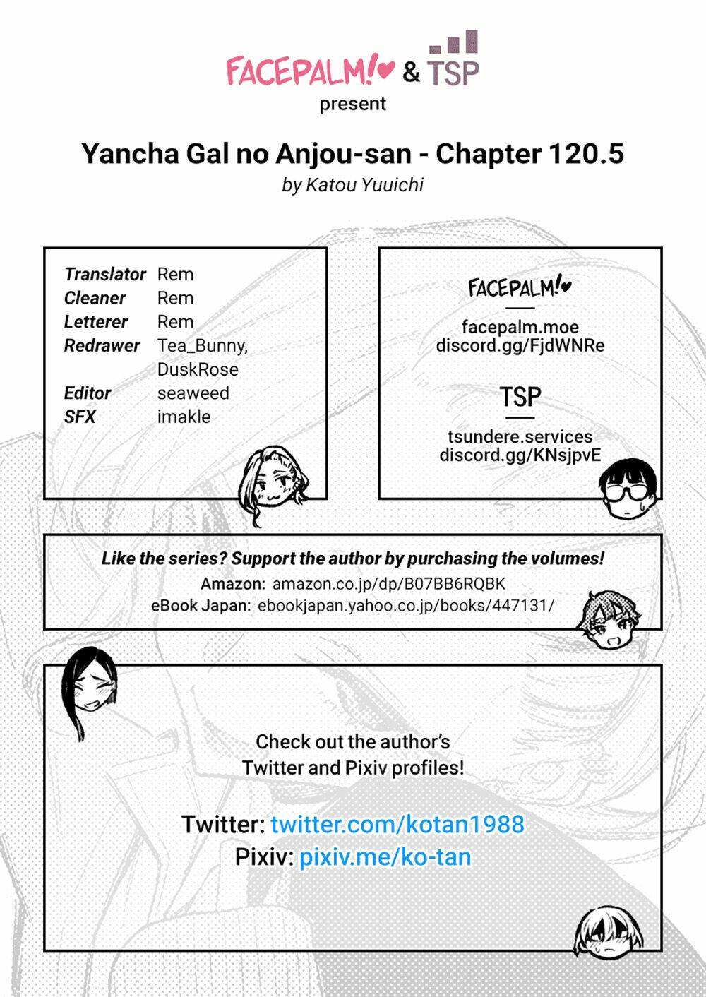 Yancha Gal No Anjou-San Series Chapter 120.5 - Trang 2