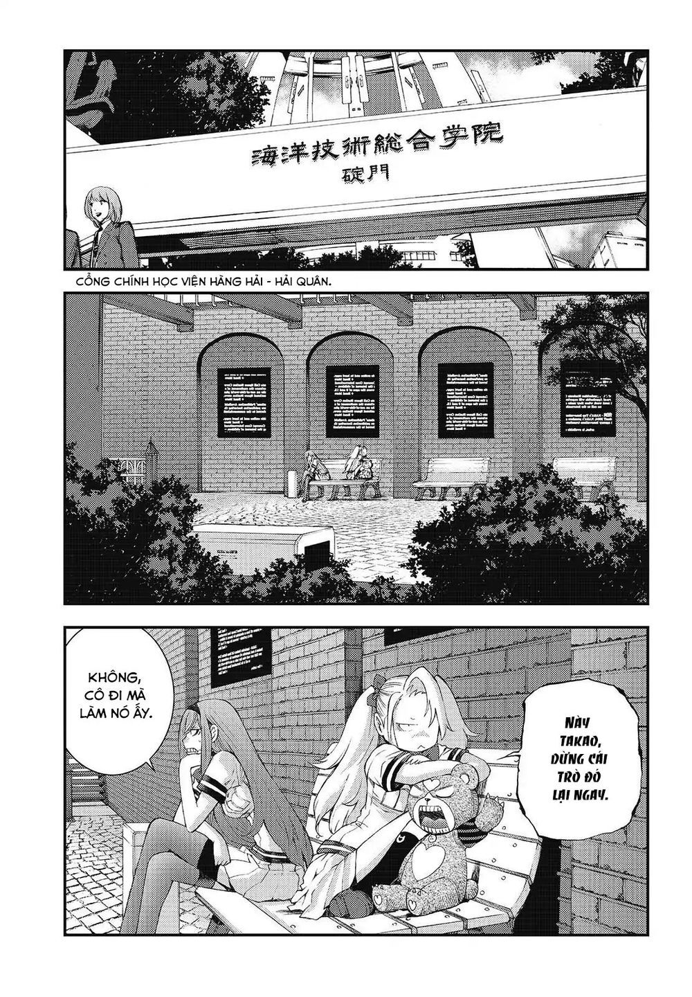 Aoki Hagane No Arpeggio Chapter 96 - Trang 2