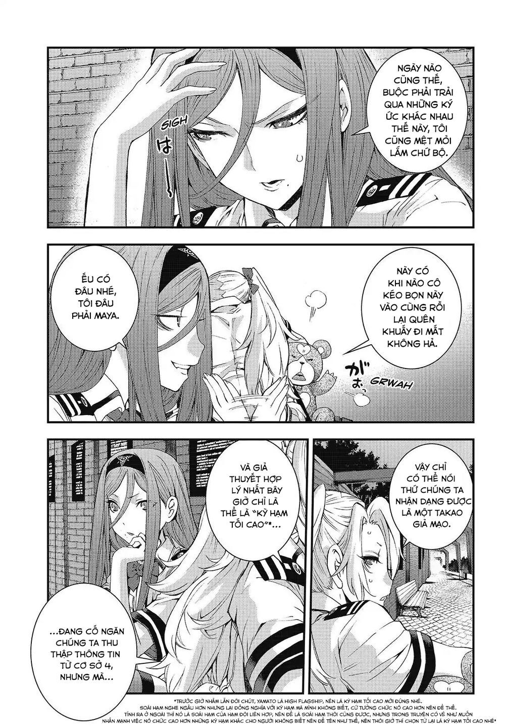 Aoki Hagane No Arpeggio Chapter 96 - Trang 2