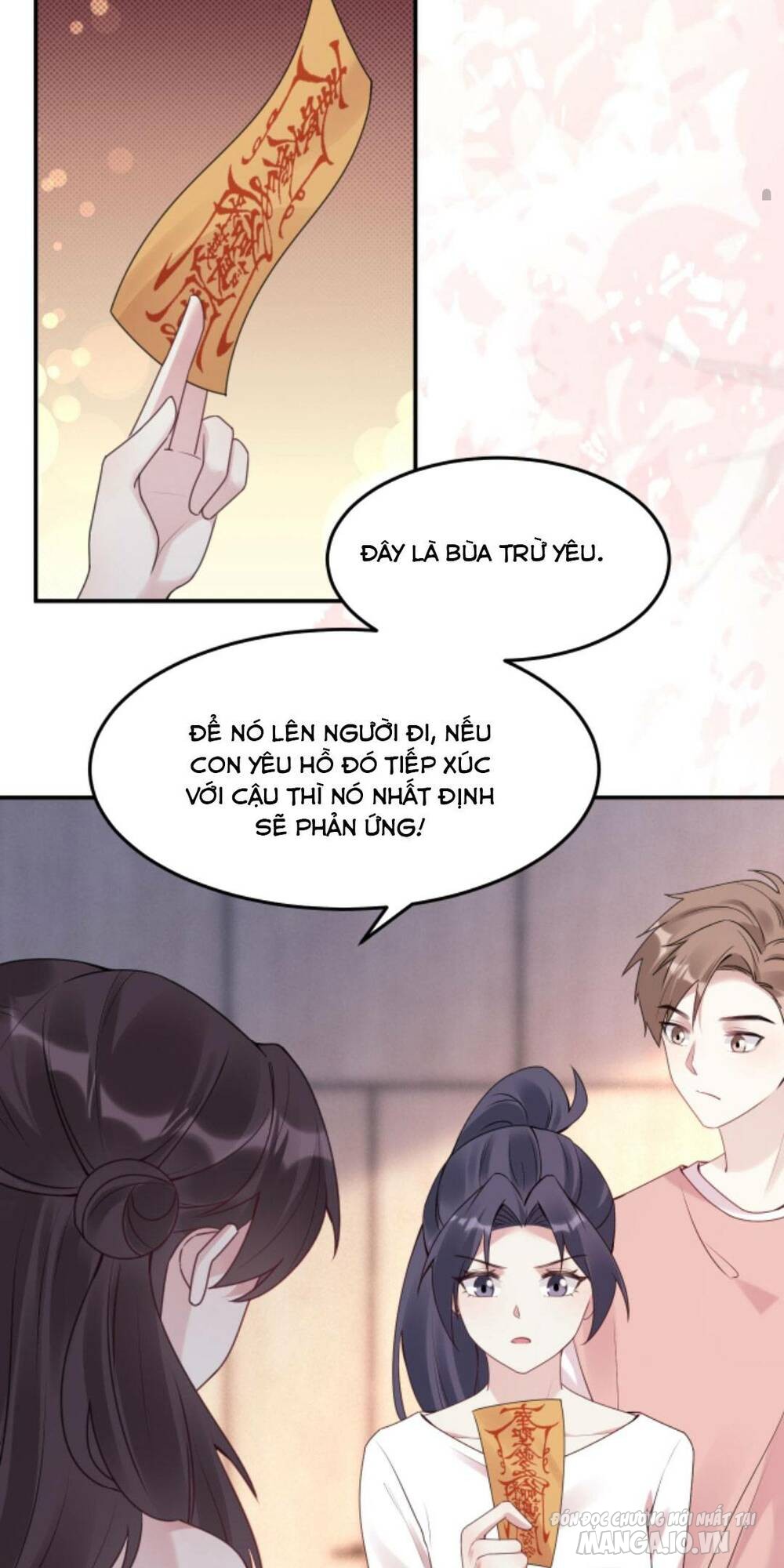 Đứng Yên! Em Gái Chúng Tôi Nói Trên Đầu Bạn Có Quỷ Chapter 86 - Trang 2