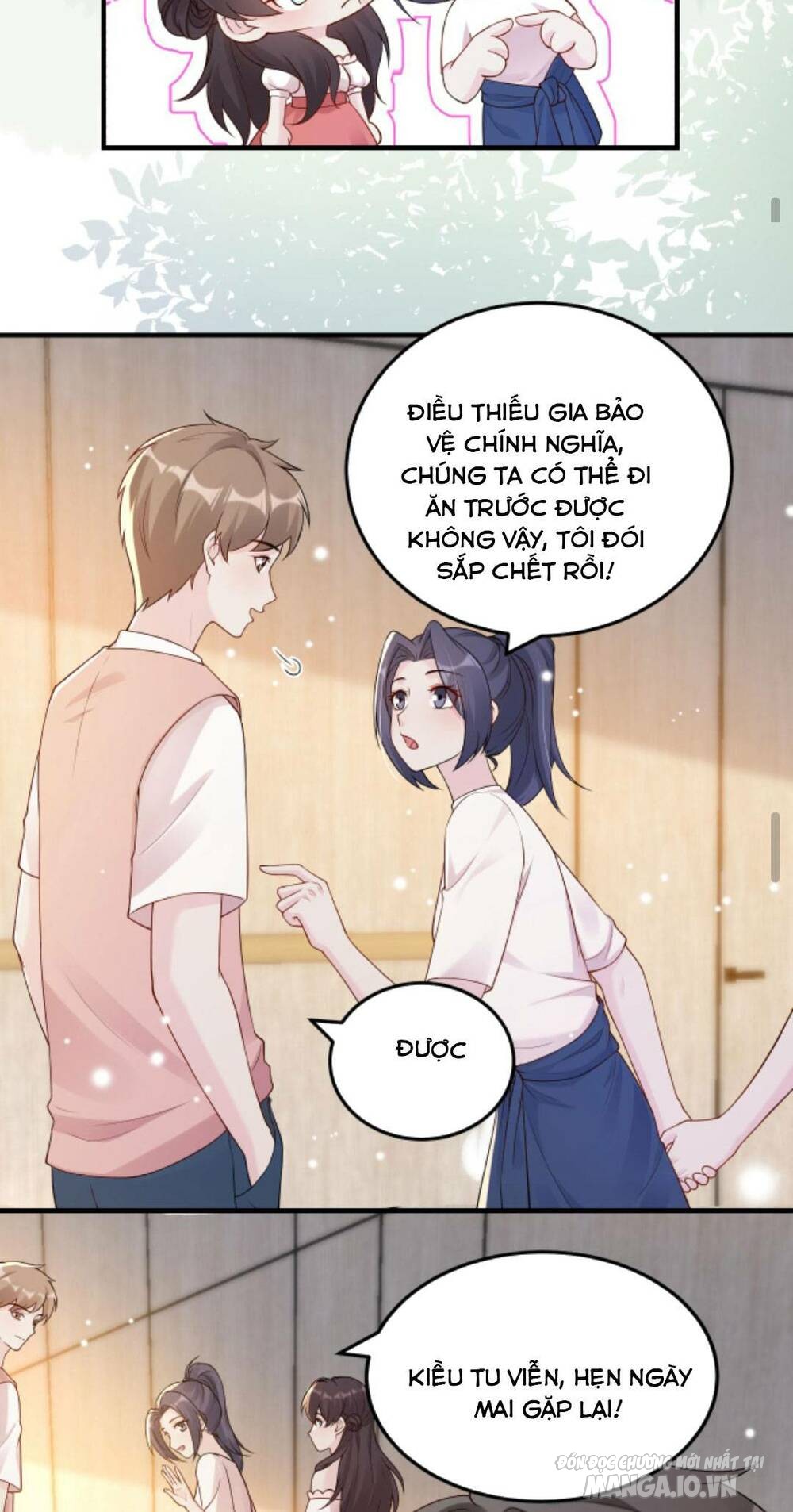 Đứng Yên! Em Gái Chúng Tôi Nói Trên Đầu Bạn Có Quỷ Chapter 85 - Trang 2