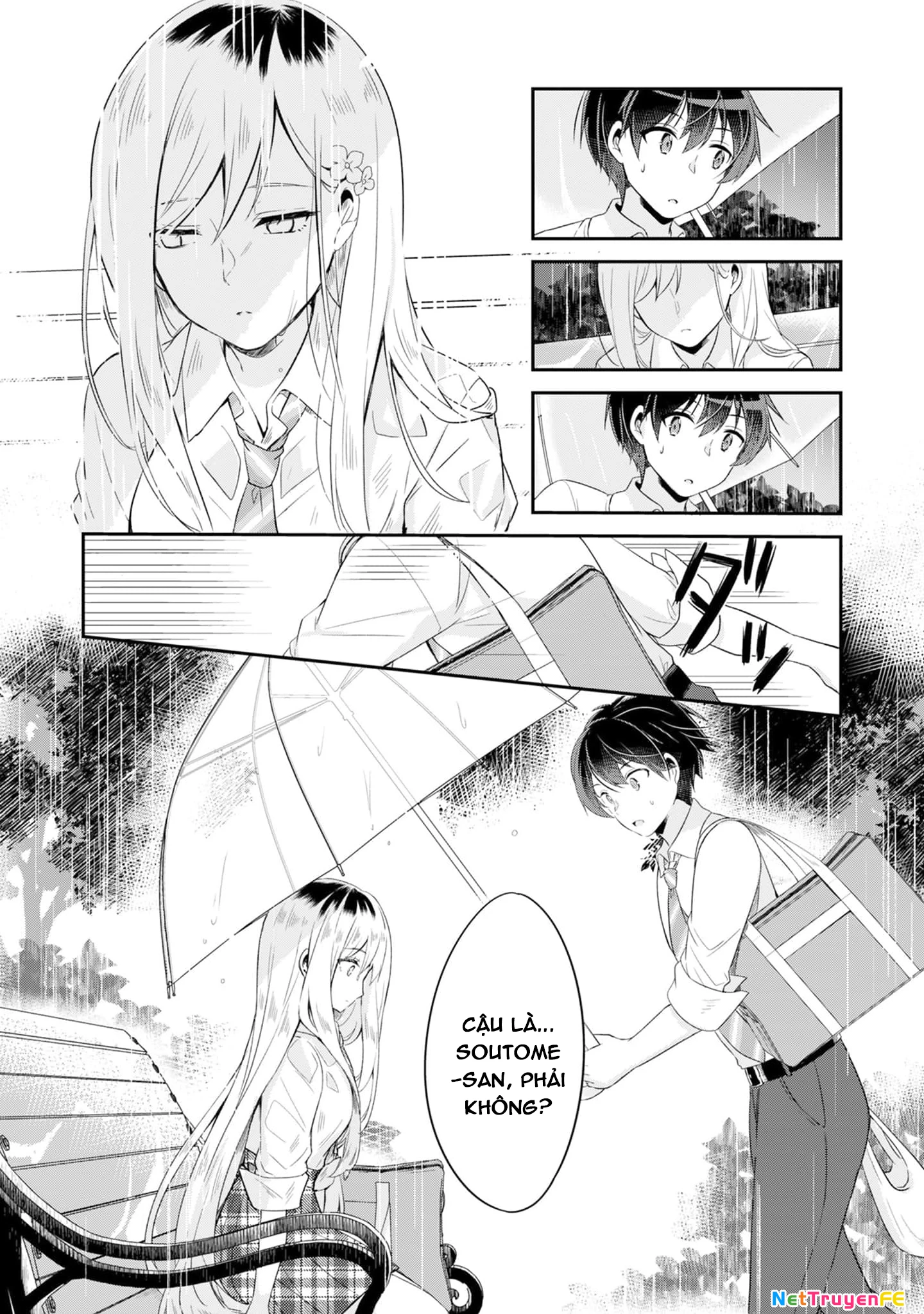 Class No Bocchi Gal Wo Omochikaeri Shite Seisokei Bijin Ni Shite Yatta Hanashi Chapter 1 - Trang 2